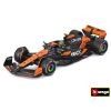 Bburago 1:43 RACE Formula F1 - McLaren F1 Team MCL38 (2024) #4 Senna Edition with driver and decorat