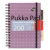 Pukka Pad projektový blok Metallic Executive A5, papír 80g, 100 listů MIX