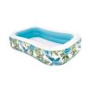 Intex Nafukovací bazén Swim Center Family Tropical 229x152x48cm
