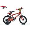 DINO Bikes - Dětské kolo 14"" Cars 2022