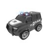 Auto policejní na setrvačník s efekty černé 22,5 cm