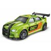 Auto závodní zelené s efekty 16 cm