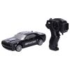 Auto driftující černé RC na dálkové ovládání 21,5 cm