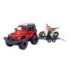 Terénní auto s motorkou a efekty 43 cm