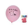 Balónek nafukovací 30 cm - sada 5ks, Holka