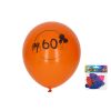 Balónek nafukovací 30 cm - sada 5ks, s číslem 60