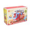 Auto hasičské dřevo/plast s efekty 25cm