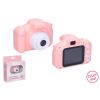 Dětský digitální fotoaparát růžový - foto 12Mpx, video Full HD - český obal
