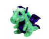 Beanie Boos CINDER, 42 cm - zelený drak (1)