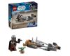 LEGO® Star Wars™ 75436 Mandalorian a Grogu a spídrová motorka