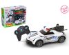 Auto policejní svítící s kouřovými efekty RC na dálkové ovládání 18 cm - český obal