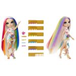 Rainbow High Panenka s křídami na vlasy - Amaya