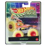 HW MONSTER TRUCKS SVÍTÍCÍ VE TMĚ ASST