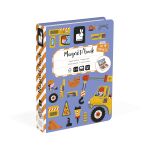Janod Magnetická kniha Magnetibook Na stavbě
