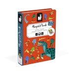 Janod Magnetická kniha Magnetibook Dinosauři