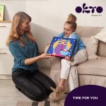 OKTO Sova výtvarná sada malování hmotou podle čísel 29x29 cm