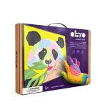 OKTO Panda výtvarná sada malování podle čísel 30x30 cm