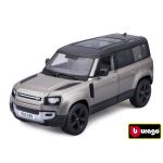 Bburago 1:24 Plus Land Rover Defender 110 Silver
