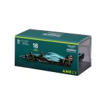 Bburago 1:43 RACE Formula F1 - Aston Martin  AMR23 (2023) #18 Lance Stroll with driver and decorativ