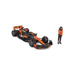 Bburago 1:24 RACE Formula F1 - McLaren F1 Team MCL38(2024) #81 (Oscar Piastr) -with driver and decor