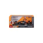 Bburago 1:24 RACE Formula F1 - McLaren F1 Team MCL38(2024) #81 (Oscar Piastr) -with driver and decor
