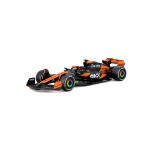 Bburago 1:43 RACE Formula F1 - McLaren F1 Team MCL38 (2024) #81 (Oscar Piastri) - with driver and de