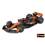 Bburago 1:43 RACE Formula F1 - McLaren F1 Team MCL38 (2024) #81 O. Piastri - Senna Edition with driv