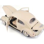Bburago 1:18 Volkswagen Beetle 1955 Beige