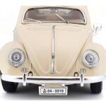 Bburago 1:18 Volkswagen Beetle 1955 Beige