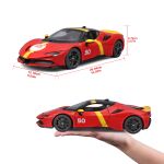 Bburago 1:18 Ferrari SF90 Stradale Asseto Fiorano - Red