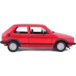 Bburago 1:24 Volkswagen Golf MK1 GTI červená 18-21089