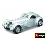 Bburago 1:24 Bugatti Atlantic stříbrná