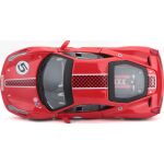 Bburago Ferrari Racing 458 Challenge červená 1:24