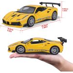 Bburago 1:24 Ferrari Racing 488 Challenge Yelow