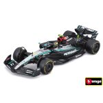 Bburago 1:43 RACE Formula F1 - Mercedes-AMG F1 W15 Performance (2024) #44 Lewis Hamilton with driver