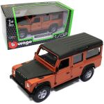 Bburago 1:32 Land Rover Defender 110 - hnědá