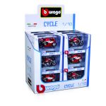Bburago Motocykl 1:18, různé druhy