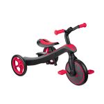 Globber Tříkolka dětská 4v1 - New Red