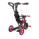 Globber Tříkolka dětská 4v1 - New Red
