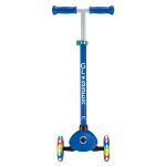 Globber Koloběžka dětská tříkolečková Primo Lights V2 svítící kolečka Navy Blue