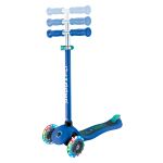 Globber Koloběžka dětská tříkolečková Primo Lights V2 svítící kolečka Navy Blue