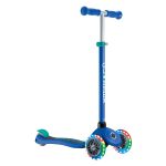 Globber Koloběžka dětská tříkolečková Primo Lights V2 svítící kolečka Navy Blue