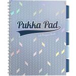 Pukka Pad projektový  blok Glee A4, papír 80g,100 listů, světle modrý, linkovaný
