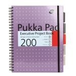 Pukka Pad projektový blok Metallic Executive A4, papír 80g, 100 listů MIX