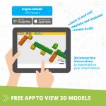 ENGINO Stavebnice QBOIDZ Aligátor