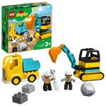 LEGO DUPLO 10931 Town Náklaďák a pásový bagr