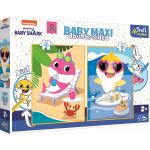 Trefl Puzzle Baby MAXI 2x10 - Žralokův šťastný den