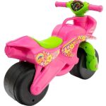 DOLONI Odrážedlo motorka růžovo-zelená 70x32x52