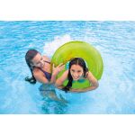 59260NP Nafukovací kruh transparent 76cm