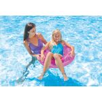 59260NP Nafukovací kruh transparent 76cm